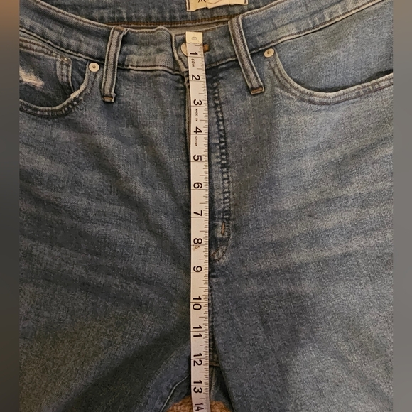 Madewell The Perfect Vintage Straight Crop Jean Size 29 - Picture 6 of 6